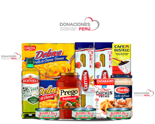 Donación de víveres