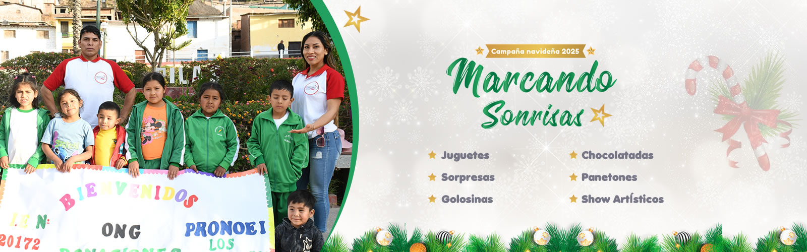 Navidad 2024 Donaciones Perú